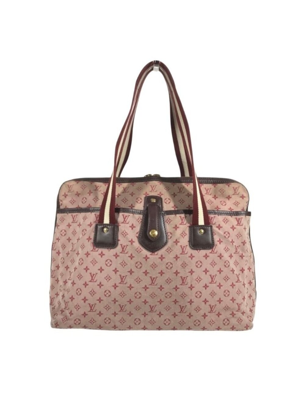 Louis Vuitton Shoulder Bag Cabas Marie Kate Monogram Mini Cerise Red